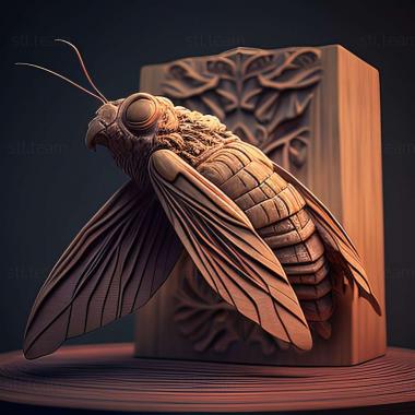 3D model Cicadettinae (STL)